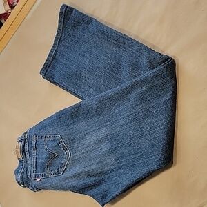 Levi's 529 Curvy Bootcut Blue Jeans, Size 10 (30x32), Excellent Used Condition